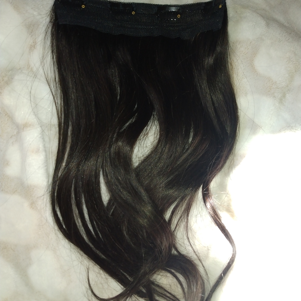 14" one piece it's heavy and nice for extra volume